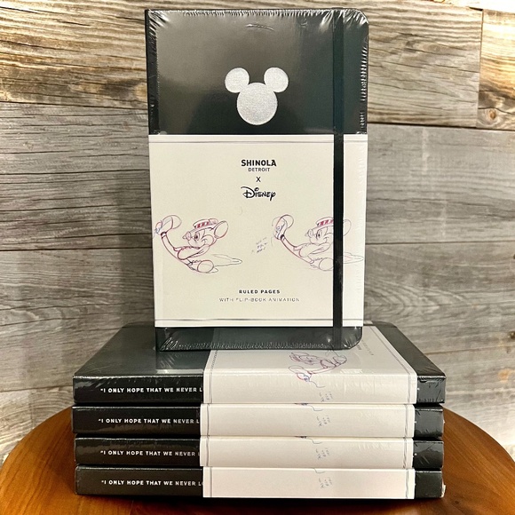 SALE TODAY✨🆕NWT (Sealed) Shinola Detroit x Disney Notebook, w/Flip Animation - Picture 5 of 11